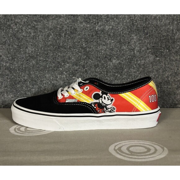 Size 7.5 Men / 9 Women - Vans x Disney Authentic 100th Anniversary Shoes T6